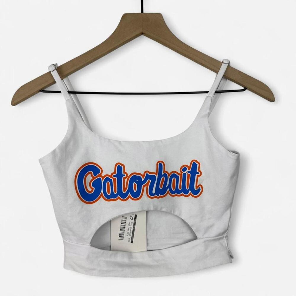 The copper closet gatorbait cutout crop tank